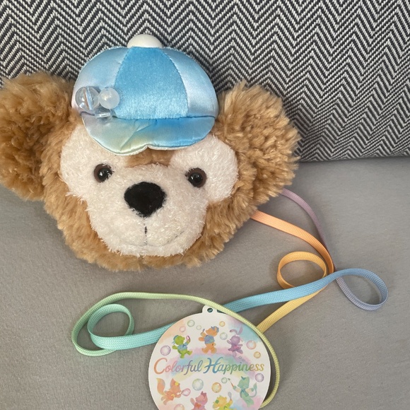 NWT Tokyo Disney Resort "Duffy" Colorful Happiness 20th Anniversary Purse - Picture 3 of 8